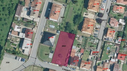 Prodej stavebního pozemku 878 m², Rapotice