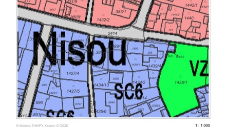 Prodej stavebního pozemku 312 m², Jablonec nad Nisou