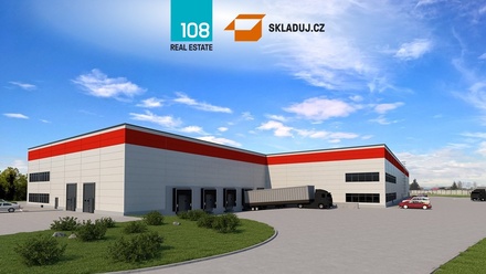 Pronájem skladu 2 500 m², Újezdeček
