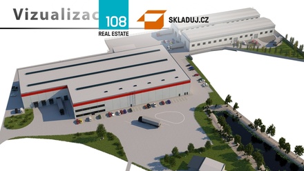 Pronájem skladu 5 000 m², Újezdeček