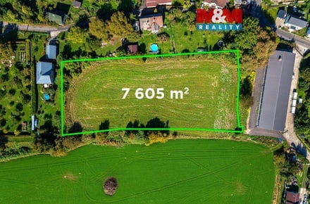 Prodej stavebního pozemku 7 605 m², Děčín