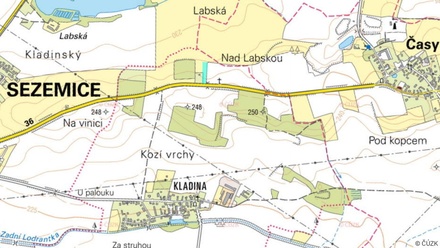 Pronájem zahrady 3 761 m², Sezemice