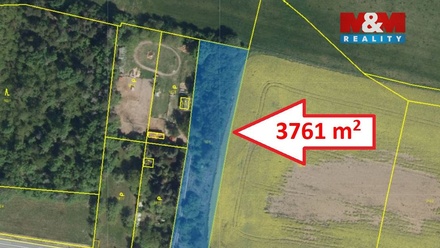 Pronájem zahrady 3 761 m², Sezemice