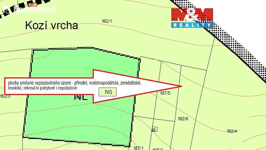 Pronájem zahrady 3 761 m², Sezemice