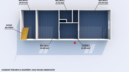 Prodej chalupy 37 m², Zvíkovec