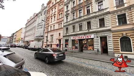 Pronájem bytu 1+kk 27 m², Praha - Nové Město