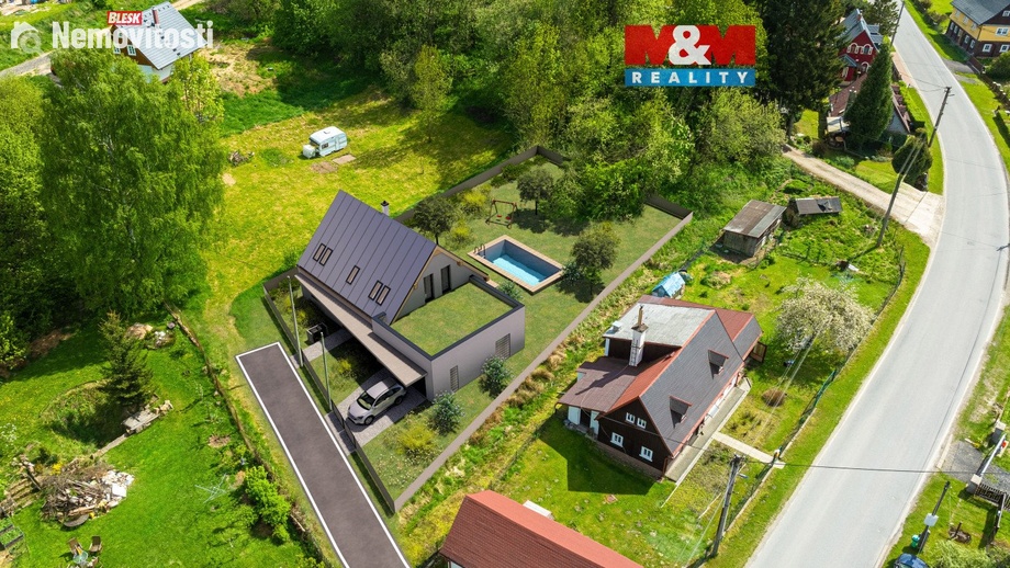 Prodej stavebního pozemku 882 m², Rynoltice