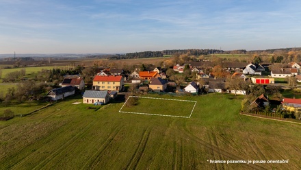 Prodej stavebního pozemku 1 157 m², Opařany - Skrýchov u Opařan