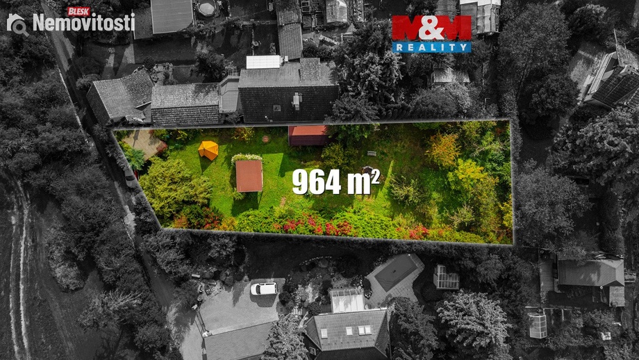 Prodej zahrady 964 m², Litoměřice