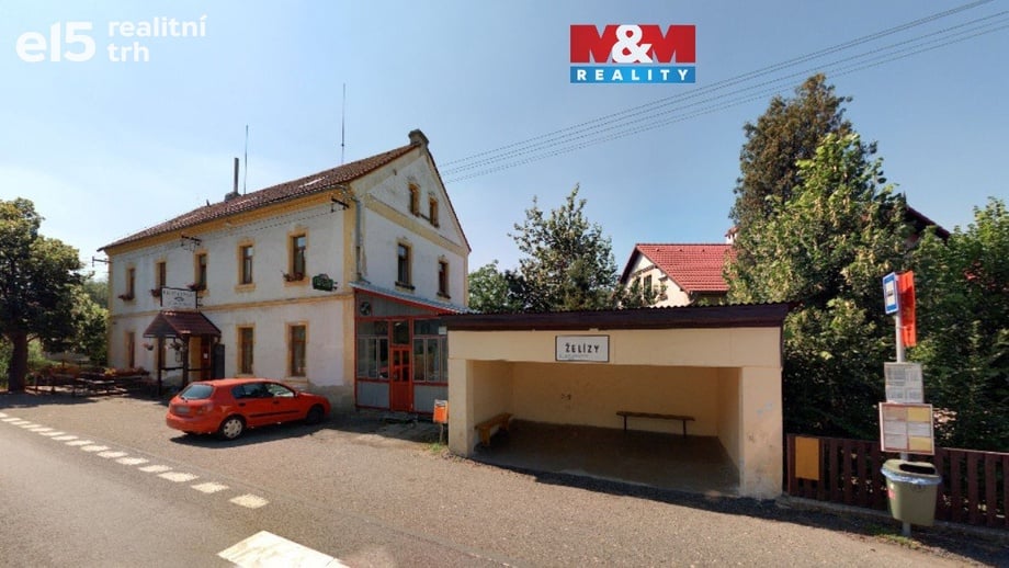 Prodej restaurace 640 m², Želízy