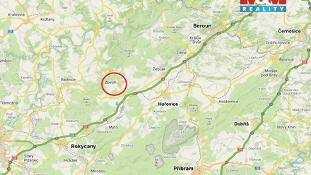 Prodej komerčního pozemku 3 887 m², Zbiroh