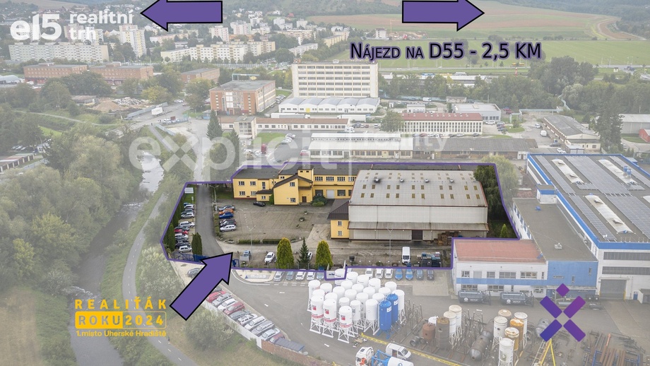 Prodej skladu 3 394 m², Zlín - Malenovice