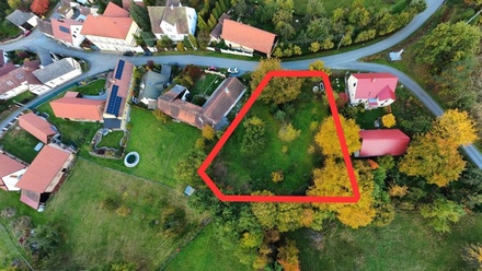 Prodej stavebního pozemku 1 791 m², Nezdice