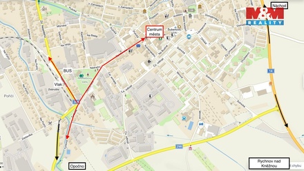 Pronájem bytu 1+kk 40 m², Dobruška