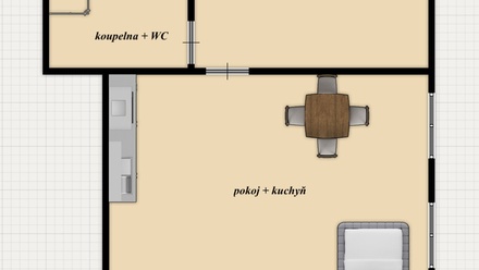 Pronájem bytu 1+kk 40 m², Dobruška