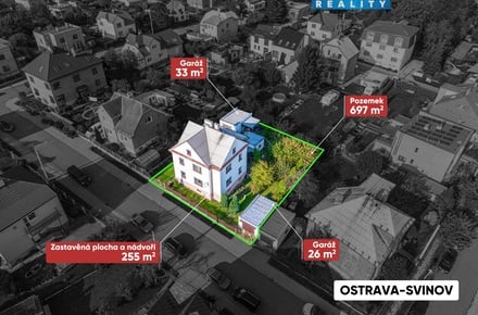 Prodej rodinného domu 350 m², Ostrava - Svinov