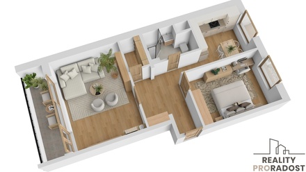 Pronájem bytu 2+1 66 m², Frýdek-Místek - Frýdek