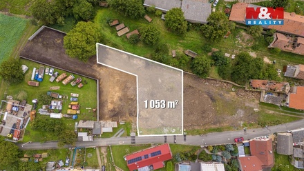 Prodej stavebního pozemku 1 053 m², Jizerní Vtelno