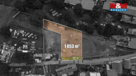 Prodej stavebního pozemku 1 053 m², Jizerní Vtelno