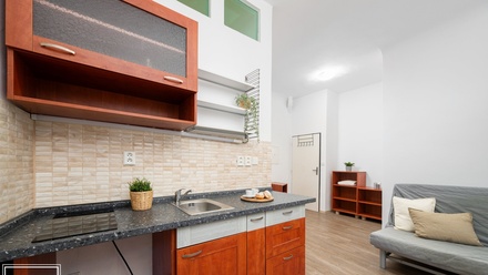 Pronájem bytu 1+kk 25 m², Turnov