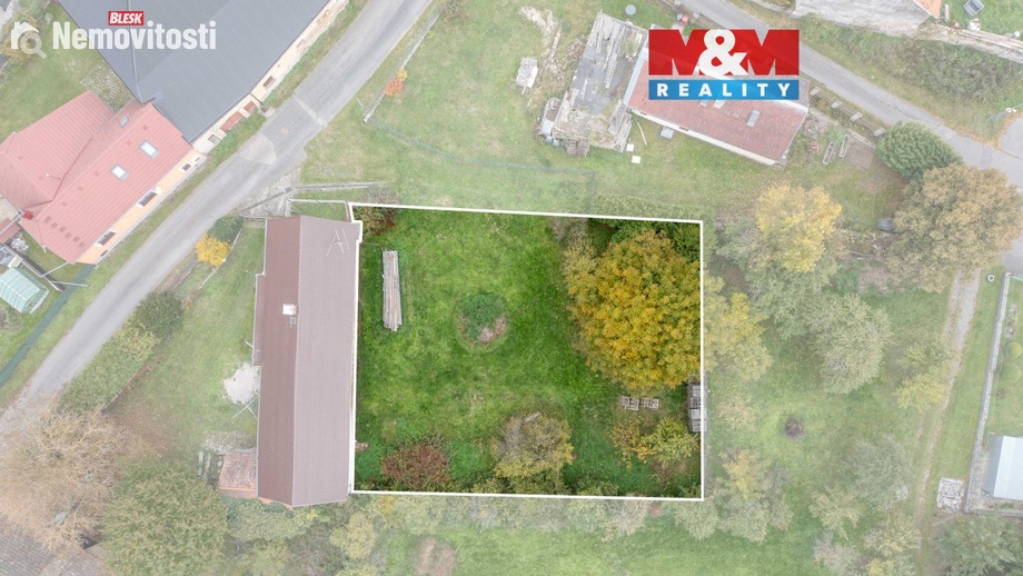 Prodej stavebního pozemku 771 m², Tchořovice