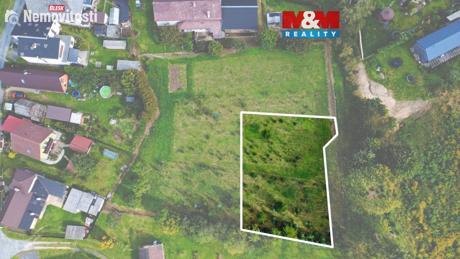 Prodej stavebního pozemku 1 140 m², Nový Malín