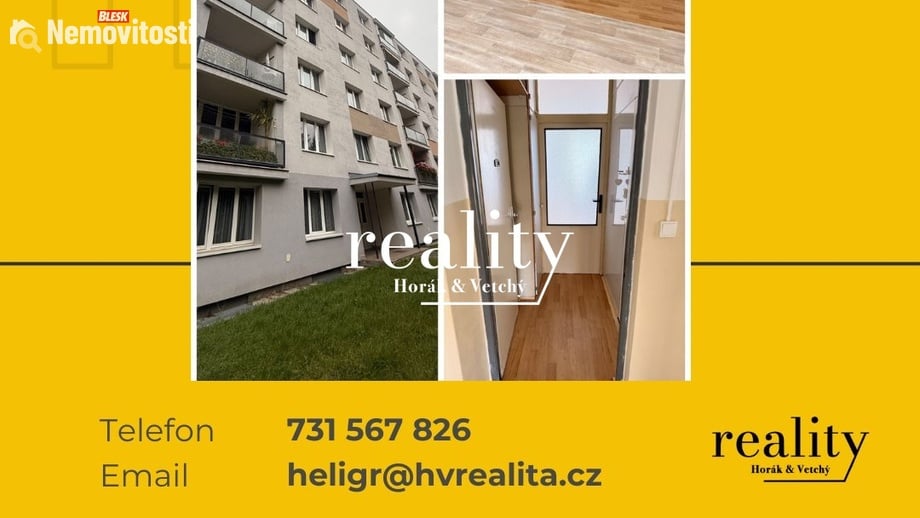 Pronájem bytu 1+kk 23 m², Praha - Hostivař