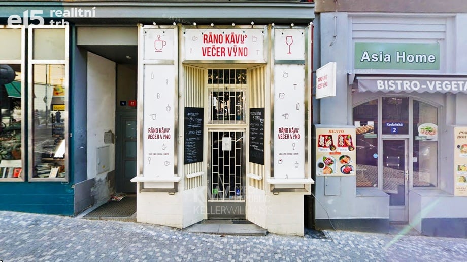 Pronájem obchodního prostoru 22 m², Praha - Vršovice