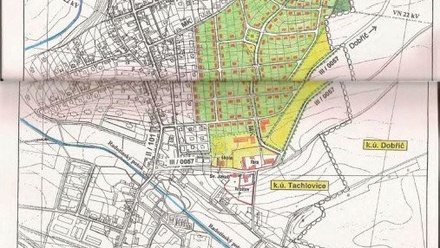 Prodej komerčního pozemku 36 987 m², Tachlovice