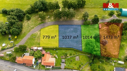 Prodej stavebního pozemku 779 m², Dobrná