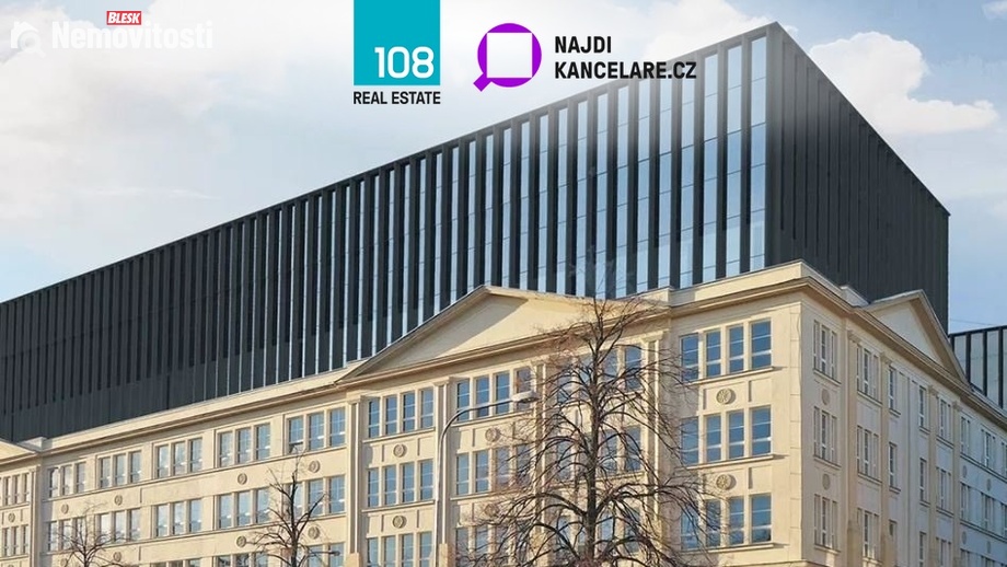 Pronájem kanceláře 1 200 m², Brno