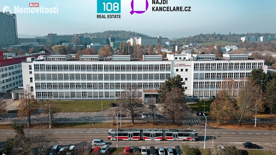Pronájem kanceláře 1 385 m², Brno - Královo pole
