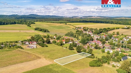 Prodej stavebního pozemku 2 696 m², Albrechtice nad Vltavou