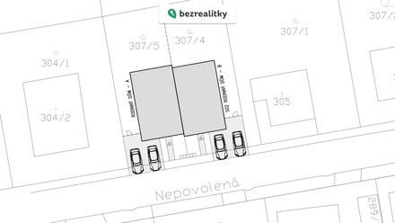 Prodej stavebního pozemku 323 m², Praha - Dubeč