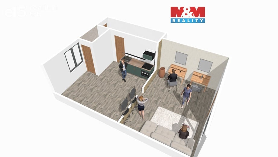 Pronájem obchodního prostoru 65 m², Plaňany