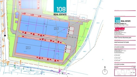 Prodej komerčního pozemku 36 000 m², Plzeň - Černice