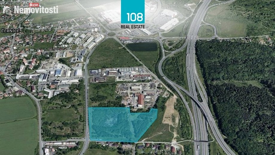 Prodej komerčního pozemku 36 000 m², Plzeň - Černice