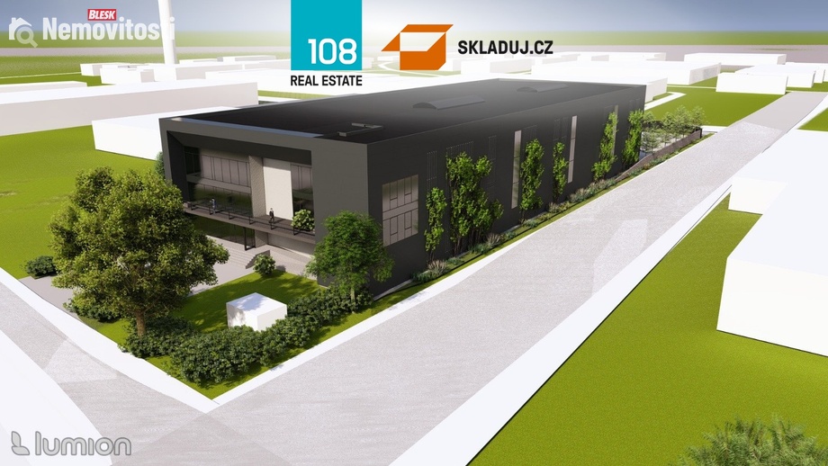 Pronájem skladu 1 500 m², Jablonec nad Nisou