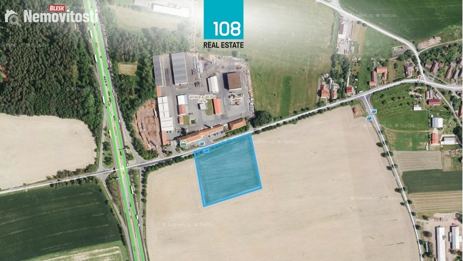 Prodej komerčního pozemku 12 230 m², Bernartice