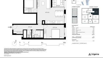Prodej bytu 3+kk 68 m², Praha