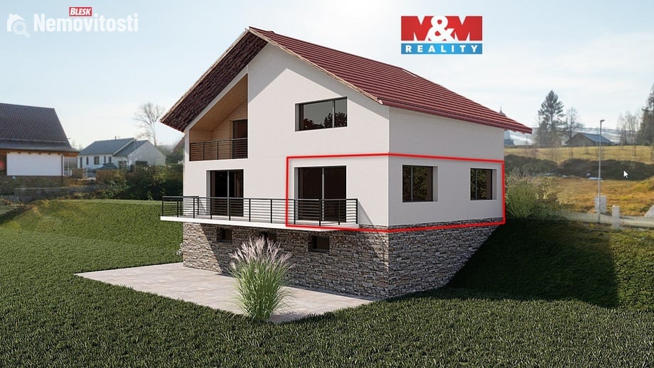 Prodej bytu 2+kk 39 m², Králíky