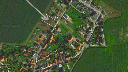 Prodej stavebního pozemku 1 254 m², Chlumčany