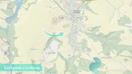 Prodej louky 4 157 m², Kunratice u Cvikova