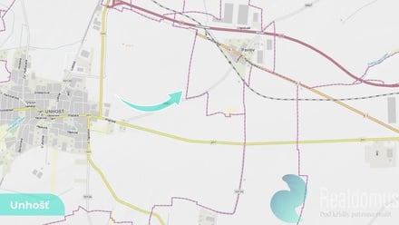 Prodej pole 1 581 m², Unhošť