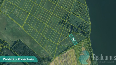 Prodej pole 4 195 m², Záblatí