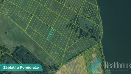 Prodej pole 4 195 m², Záblatí