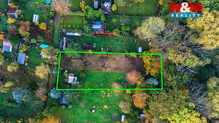 Prodej zahrady 634 m², Děčín