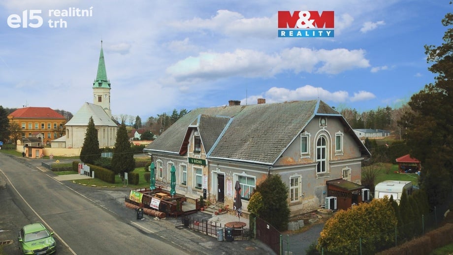 Prodej obchodního prostoru 320 m², Dětřichov