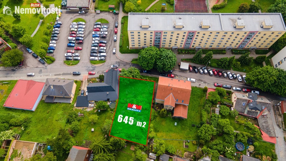 Prodej stavebního pozemku 645 m², Ústí nad Orlicí