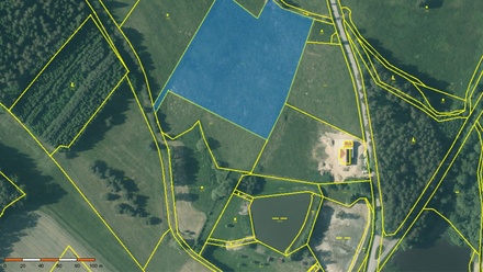 Prodej pole 15 730 m², Číměř